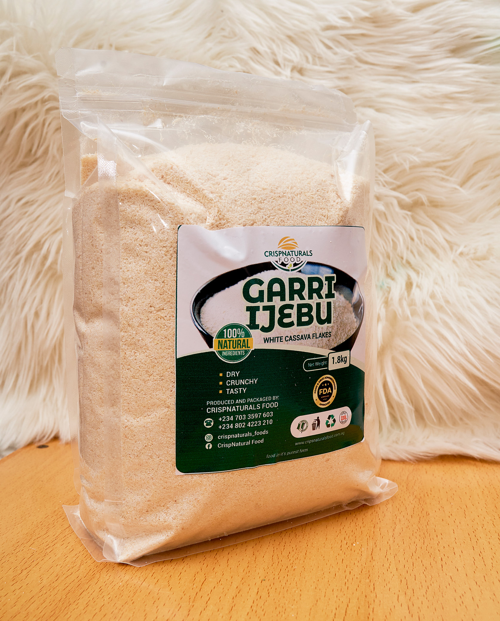 Garri Ijebu Grade 1